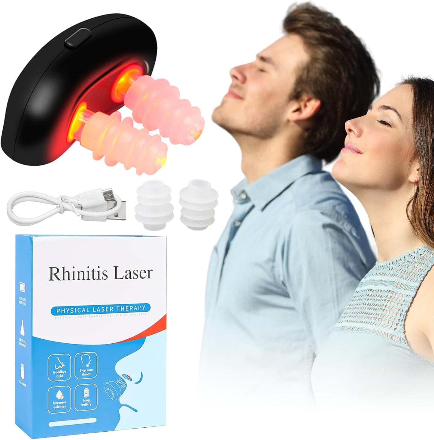 Beamlief™ Red Light Nasal Therapy Device