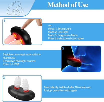 Beamlief™ Red Light Nasal Therapy Device