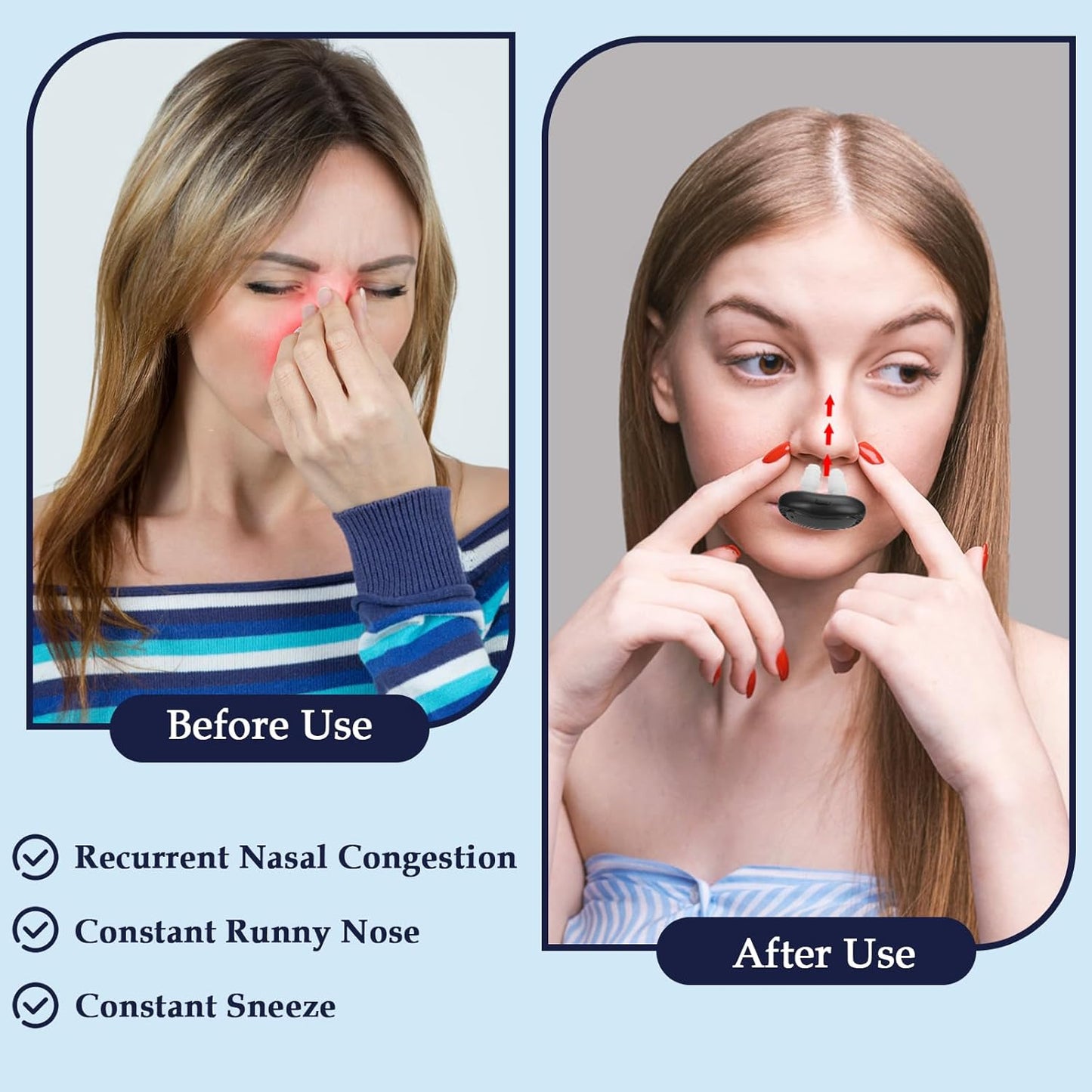Beamlief™ Red Light Nasal Therapy Device
